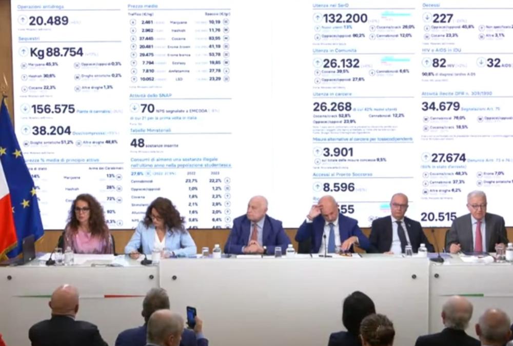 Droghe, si abbassa l'età media del consumo in Italia